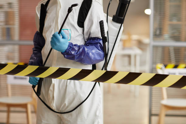 Professional Biohazard technician working in Pownal, ME